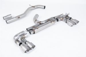  80mm Race System (Non-Resonated - Loudest) with GT-100 Brushed Titanium Trims