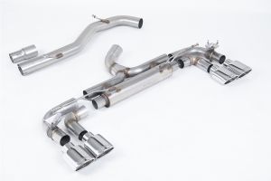  80mm Race System (Non-Resonated - Loudest) with Polished Ovals