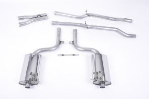 Milltek Sport Non-resonated (louder) Audi S4 4.2 V8 quattro B6 Saloon/Sedan‚ Avant‚ & Cabriolet