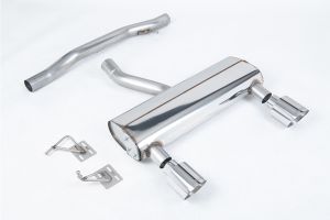 Milltek Sport  Non Resonated (louder) with Polished GT-115 Tips Audi  TT  3.2 V6 quattro Coupe & Roadster