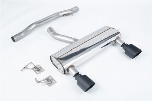 Milltek Sport  Non Resonated (louder) with Cerakote Black GT-115 Tips Audi  TT  3.2 V6 quattro Coupe & Roadster