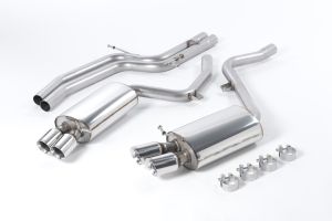 Milltek Sport  Non-resonated (louder). Manual-only Audi  S5  4.2 V8 B8 Coupé (Manual Only)