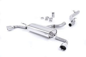 Milltek Sport  Non-resonated (louder). Dual GT-100 Audi  TT Mk2  3.2 quattro