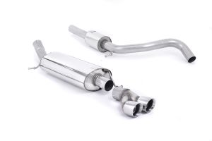 Milltek Sport Resonated (quieter) cat-back Audi A1 1.4 TFSI S line 122PS
