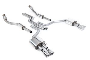 Milltek Sport  Non-resonated (louder) - Recommended with Valve Delete Modules SSXAU405 to prevent ECU fault codes Audi  S6  4.0 TFSI C7 quattro
