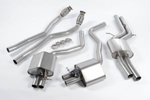 Milltek Sport Resonated (quieter). Uses OE Tips. Audi RS6 C7 4.0 TFSI biturbo quattro inc Performance Edition