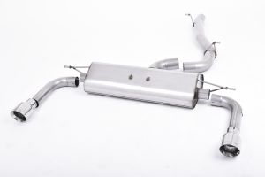 Milltek Sport Non-resonated (louder). Polished Tips Audi A3 2.0 TFSI quattro Sedan 8V (US-only)