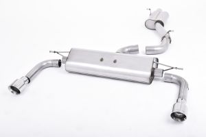 Milltek Sport Resonated (quieter). Polished Tips Audi A3 2.0 TFSI quattro Sedan 8V (US-only)