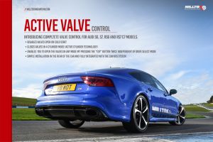 Milltek Sport Uses ESP button and drive select Audi S4 3.0 Turbo V6 B9 - Saloon/Sedan & Avant (Non Sport Diff Models) - Left Hand Drive Cars Only