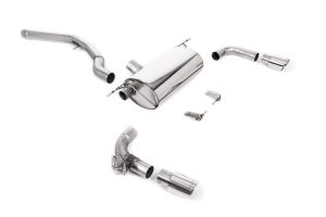 Milltek Sport  GPF Back - Non-Resonated Race with Polished GT-90 Trims (OE Requires Cutting) BMW  2 Series  M240i Coupe (F22 LCI‚ OPF Only & Non xDrive Models)
