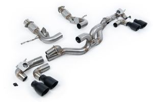 Milltek Sport  Includes AFM Valve Simulator Plates with GT-100 Cerakote Black Tips - Note will require valve re-learn to be completed after installation Chevrolet  Corvette  Stingray (C8) 6.2L V8 & E-Ray Hybrid (Non-OPF/GPF Models)