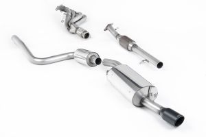 Milltek Sport  Resonated (quieter). Requires a Stage 2 ECU remap Ford  Fiesta  Mk6 ST 150