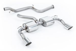 Milltek Sport  Non-resonated (louder) Ford  Focus  MK2 RS 2.5T 305PS