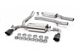Milltek Sport  EC Approved - Resonated with Cerakote Black GT-115 Trims Ford  Focus  Mk3 RS 2.3-litre EcoBoost 4wd 5-Door Hatchback