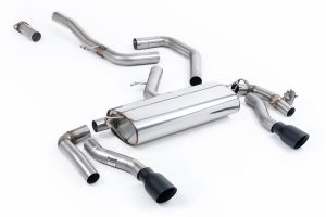 Milltek Sport  OPF/GPF Back System with GT-100 Cerakote Black Trims - ECE Approved Hyundai / Kia  Proceed  GT 1.6 Turbo (OPF/GPF Equipped Vehicles Only)