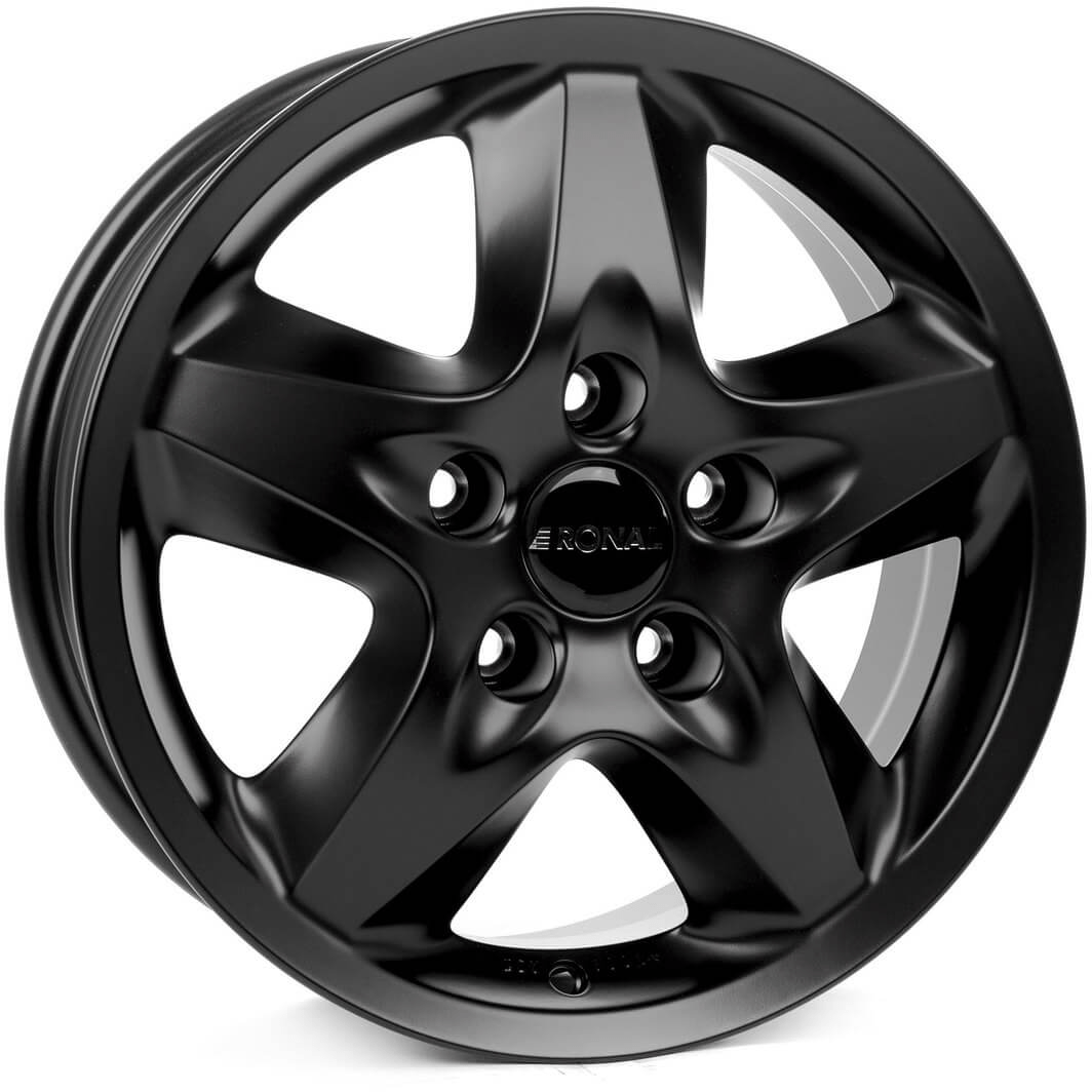 Ronal R44 MATT BLACK ET 40, 6.5 x 16, luknje 5 x 120