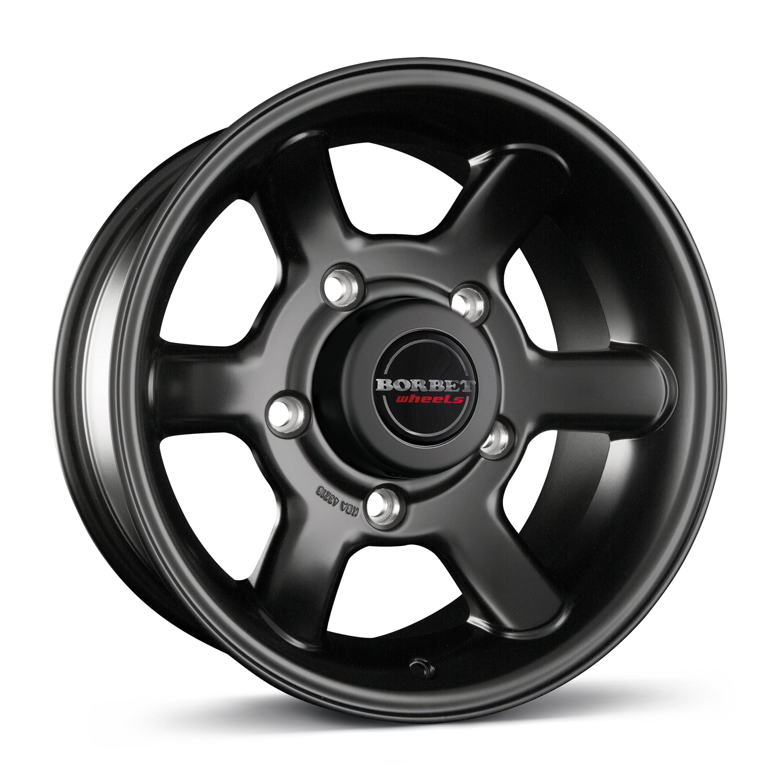 Borbet CW black matt 16 x 8 et 5, luknje 5 x 165,1