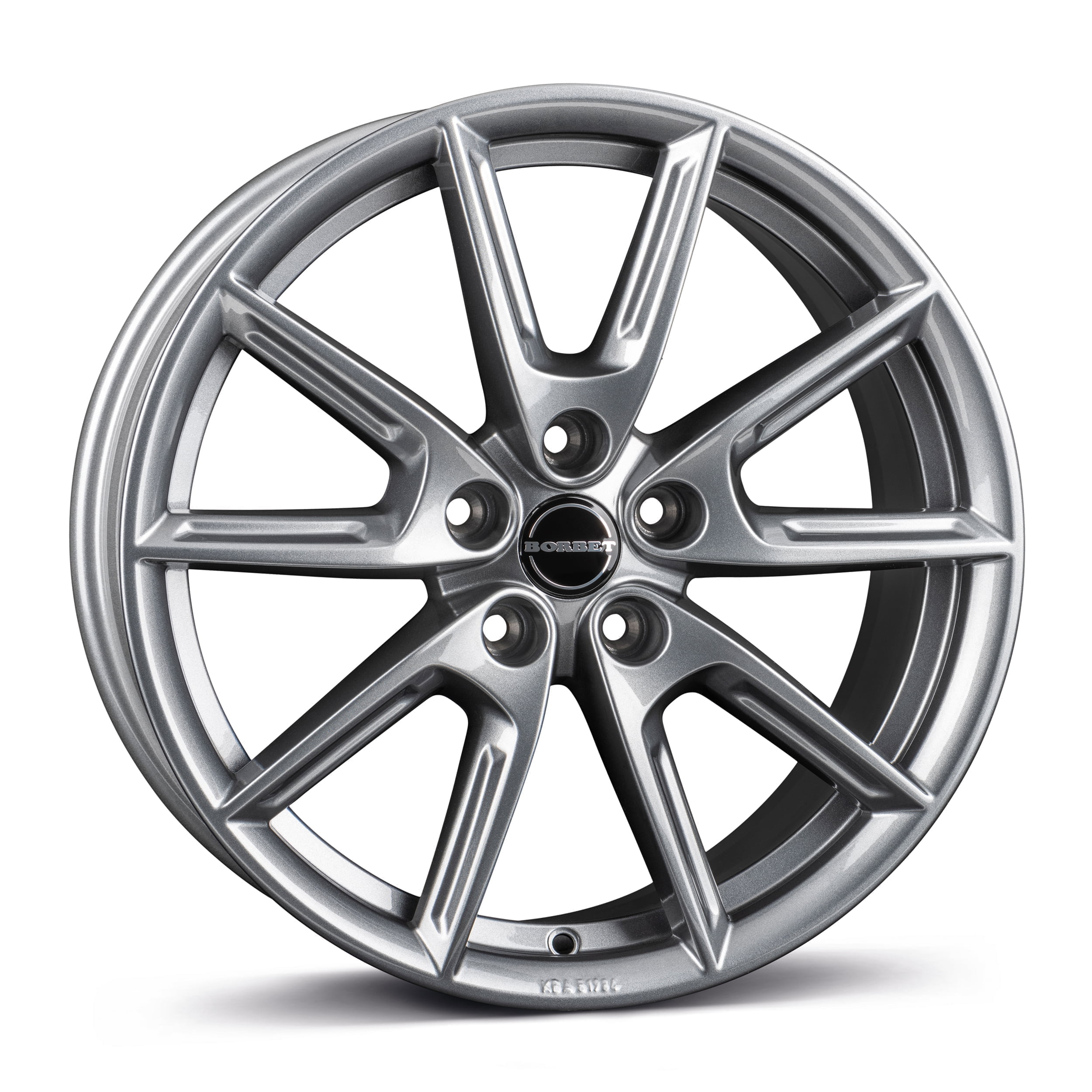 Borbet LX18 grey glossy 18 x 8 et 48, luknje 5 x 112